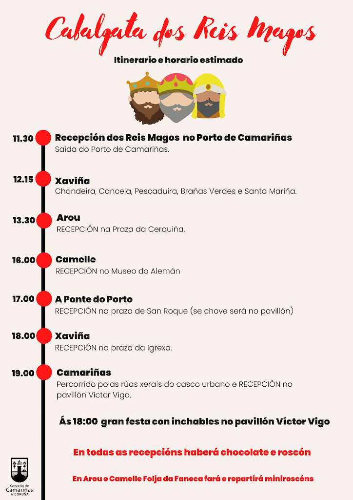 Cabalgata de Reis en Camariñas