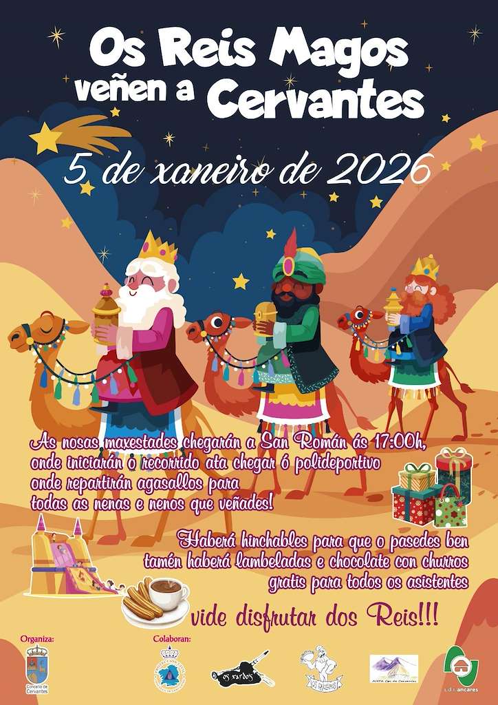 Cabalgata de Reyes en Cervantes