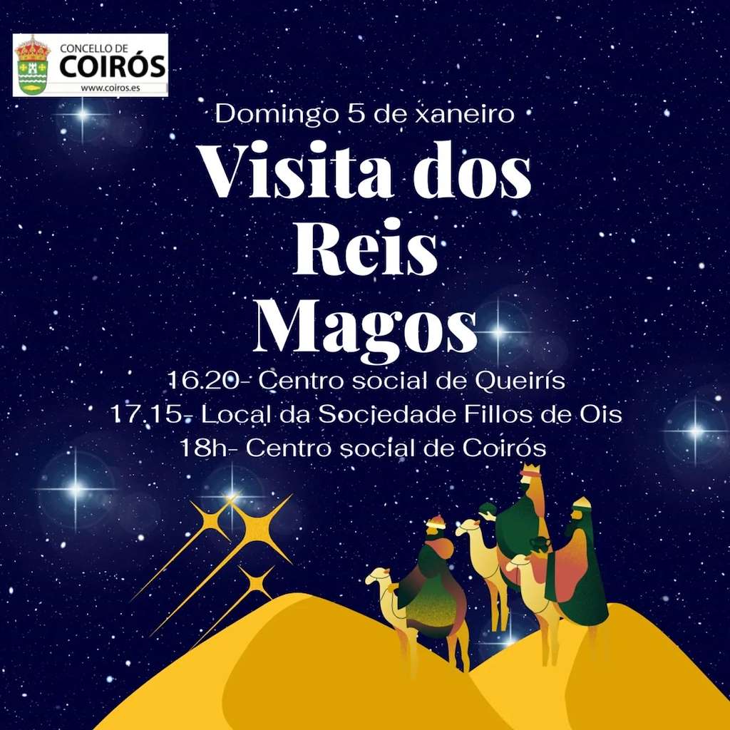 Cabalgata de Reis  (2026) en Coirós