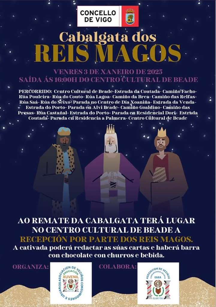 Cabalgata de Reis de Beade  en Vigo