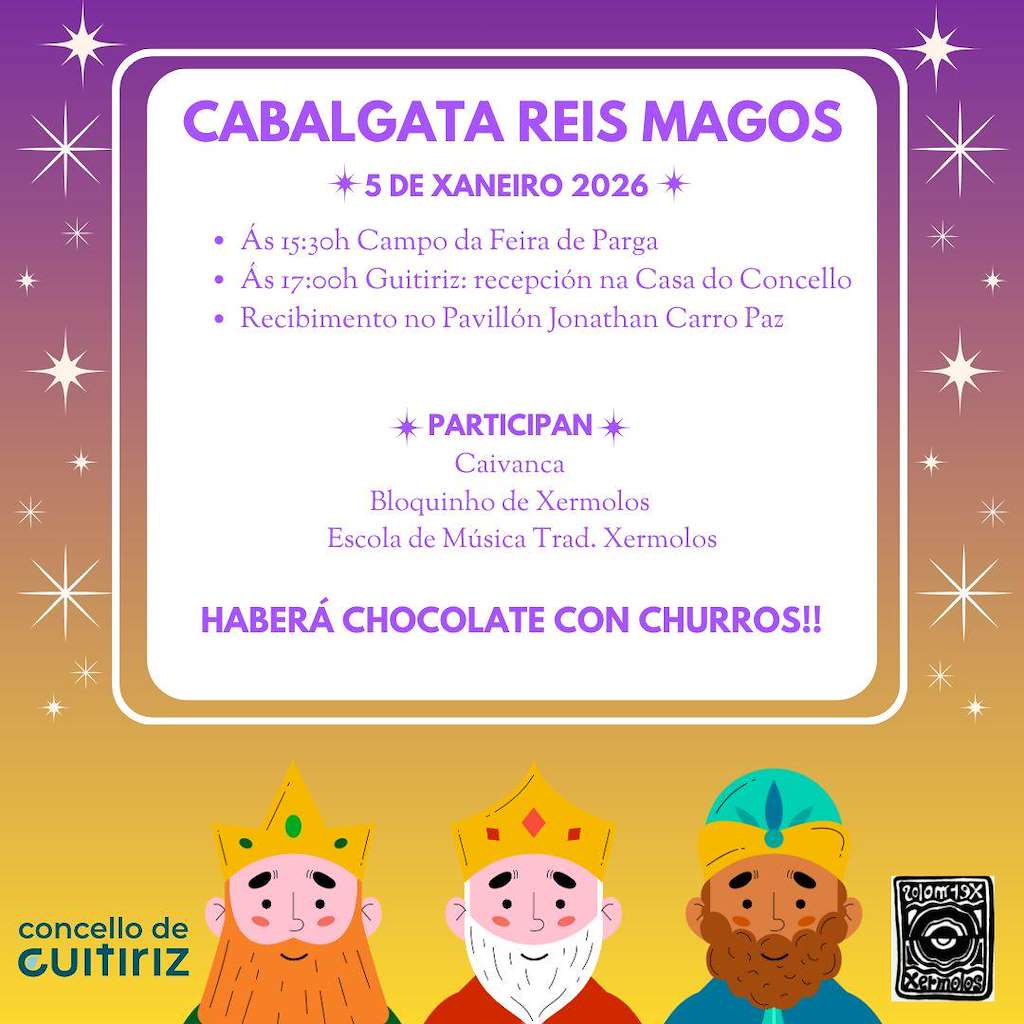 Cabalgata de Reyes (2027) en Guitiriz