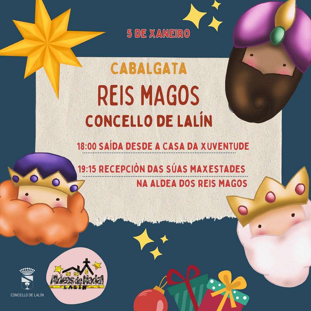 Cabalgata de Reis (2026) en Lalín
