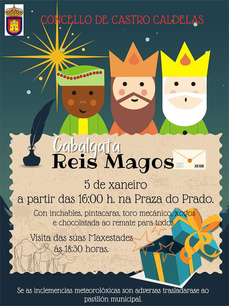 Cabalgata de Reyes en O Castro de Caldelas