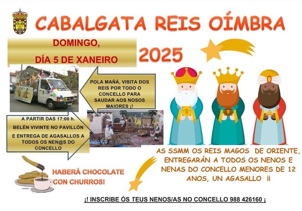 Cabalgata de Reis  en Oímbra