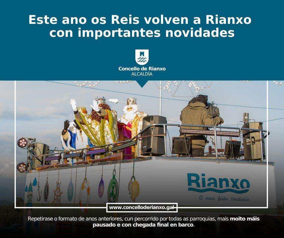 Cabalgata de Reis en Rianxo