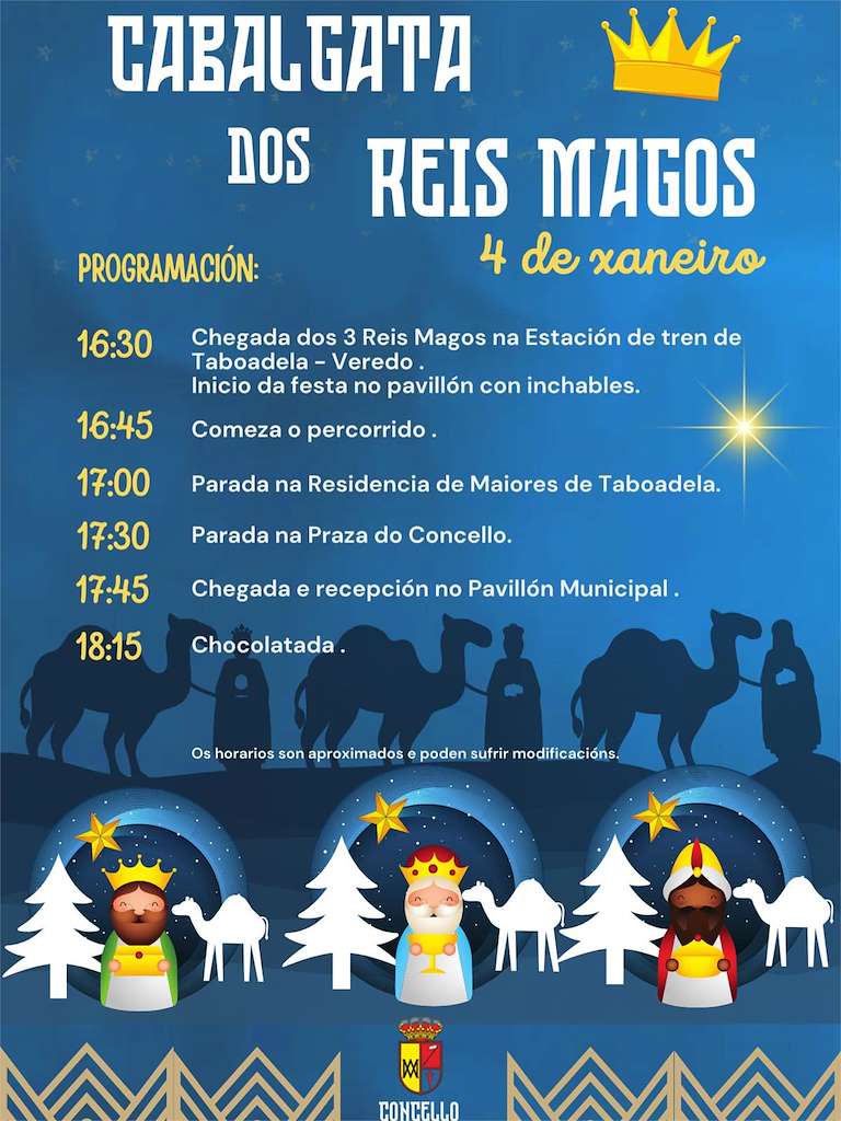 Cabalgata de Reyes en Taboadela