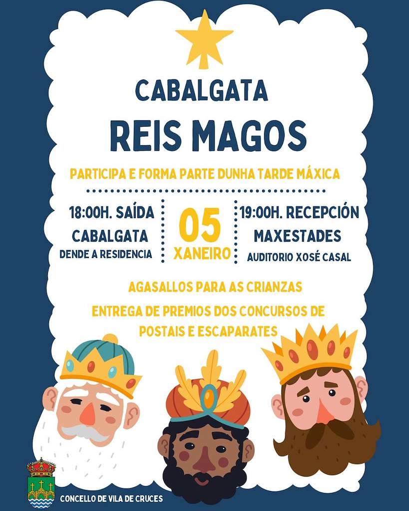 Cabalgata de Reis en Vila de Cruces
