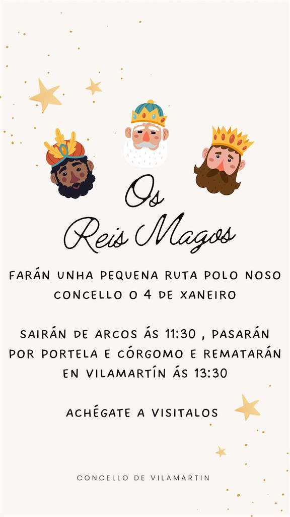 Cabalgata de Reis en Vilamartín de Valdeorras