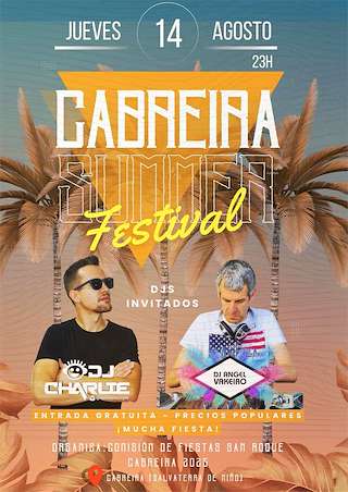 Fechas, información, programa, cartel, imágenes, mapa y ubicación de Cabreira Summer Fest  en  Salvaterra do Miño