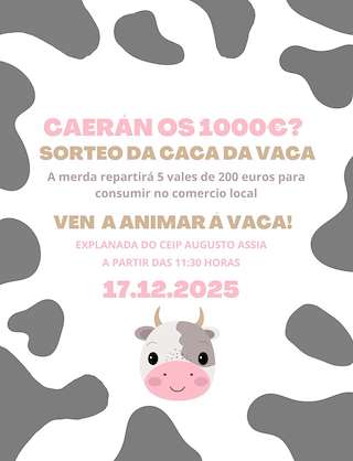 Fechas, información, programa, cartel, imágenes, mapa y ubicación de Caca da Vaca (2025)  en  A Mezquita