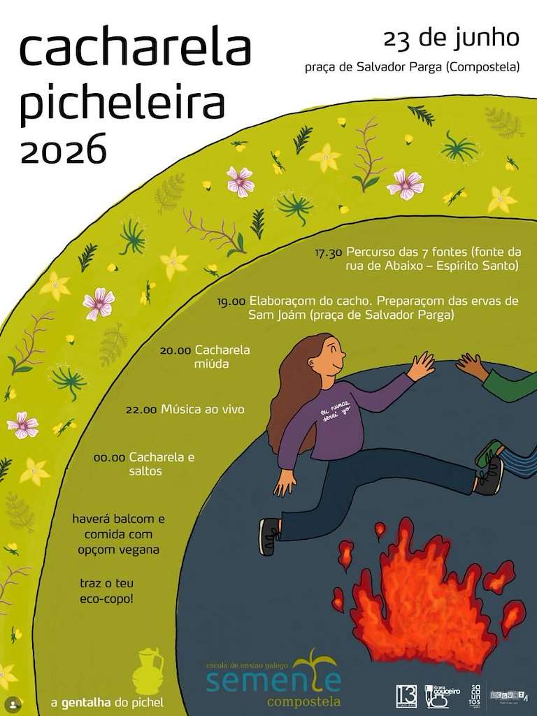 Cacharela Picheleira (2026) en Santiago de Compostela