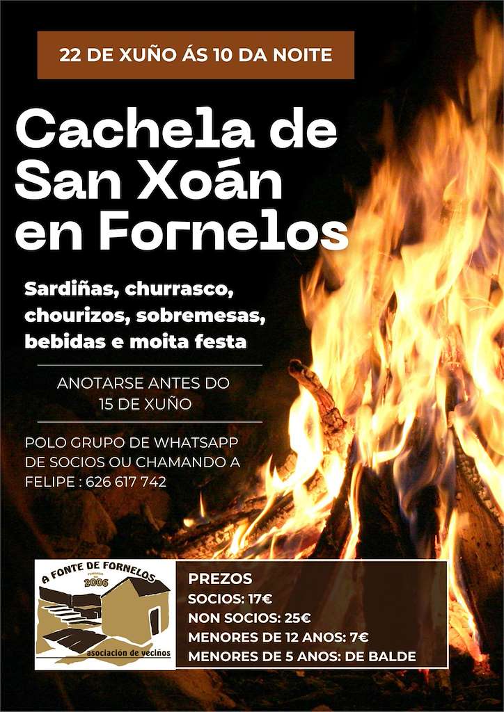 Cachela de San Xoán de A Fonte de Fornelos en Ponteceso