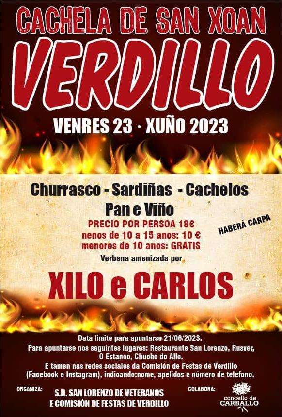 Cachela de San Xoán de Verdillo en Carballo