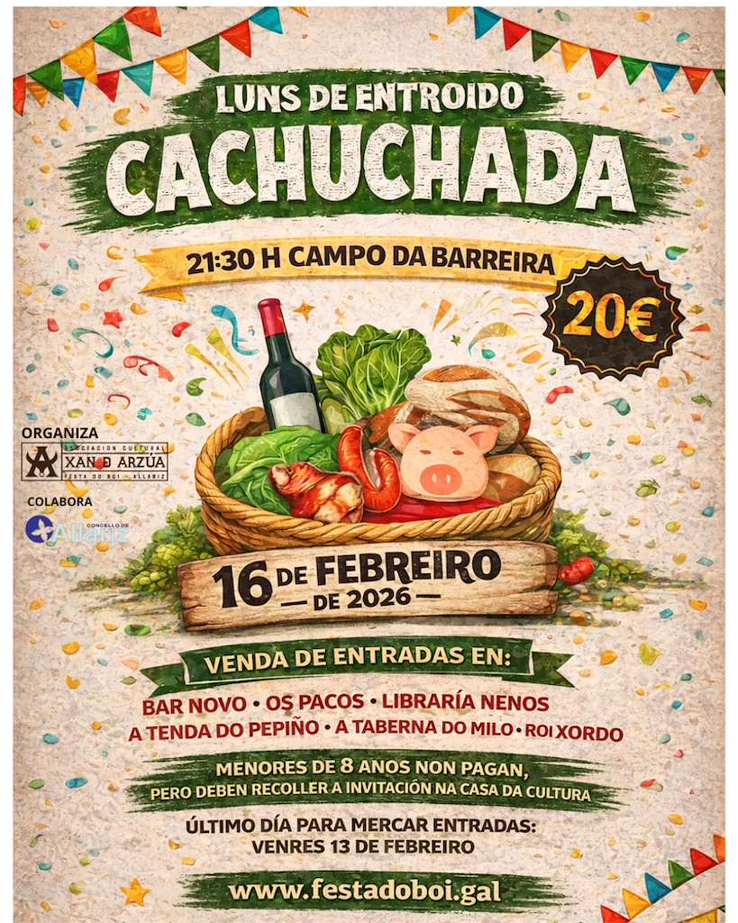 Cachuchada de Carnaval en Allariz