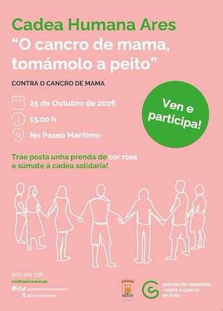 Fechas, información, programa, cartel, imágenes, mapa y ubicación de Cadea Humana Solidaria (2026)  en  Ares