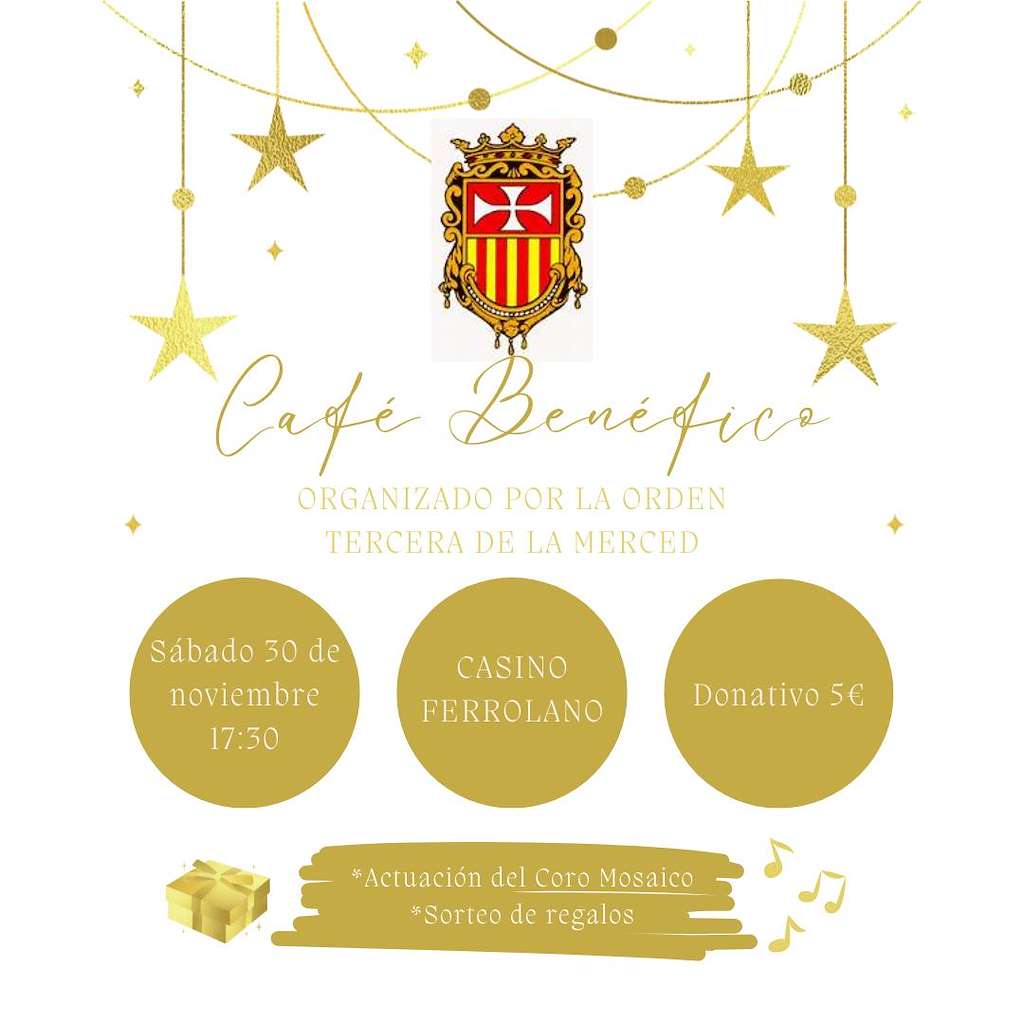 Café Benéfico de la Orden Tercera de La Merced en Ferrol