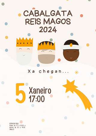 Cabalgata de Reyes en A Fonsagrada