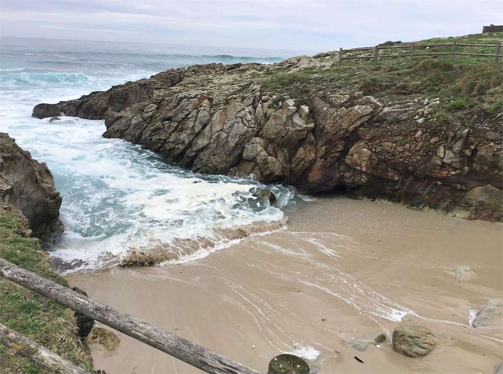 Cala de la Flecha en Carballo