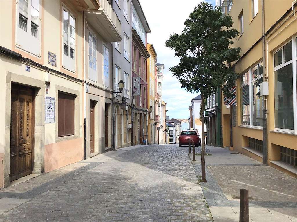 Callejeando por su casco antiguo en Ribadeo