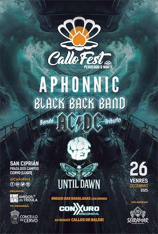 Fechas, información, programa, cartel, imágenes, mapa y ubicación de Callo Fest  (2025) en Cervo