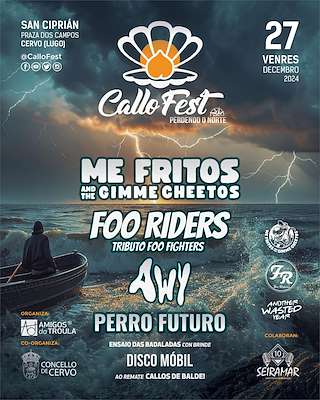 Fechas, información, programa, cartel, imágenes, mapa y ubicación de Callo Fest   en  Cervo