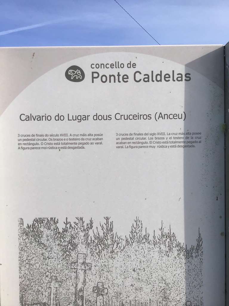 Calvario do Lugar Dous Cruceiros en Ponte Caldelas