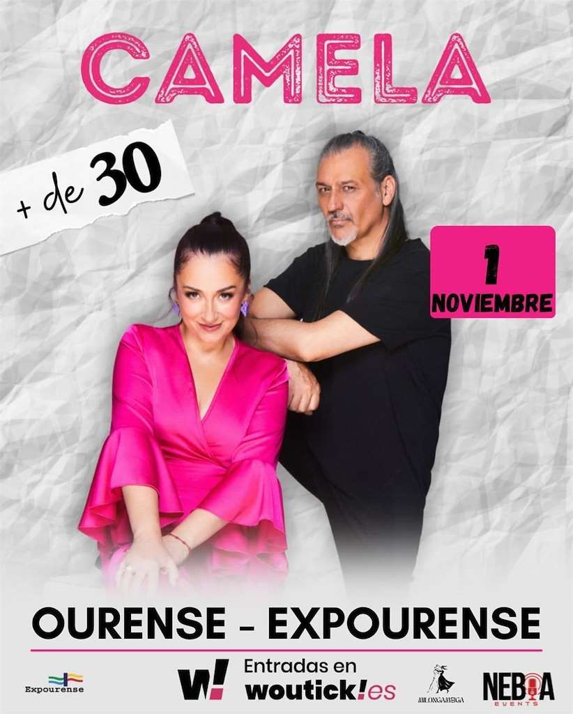 Camela - Gira + de 30 (2025) en Ourense
