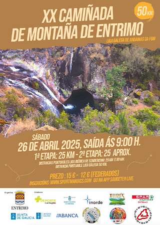 Fechas, información, programa, cartel, imágenes, mapa y ubicación de XX Camiñada de Montaña  en  Entrimo