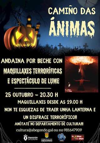 Camiño das Ánimas de Beche en Abegondo