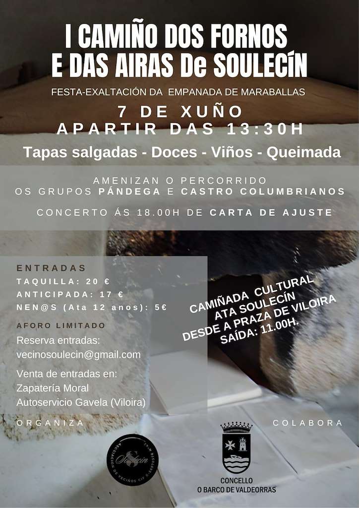 Camiño dos Fornos e das Airas de Soulecín (2025) en O Barco de Valdeorras