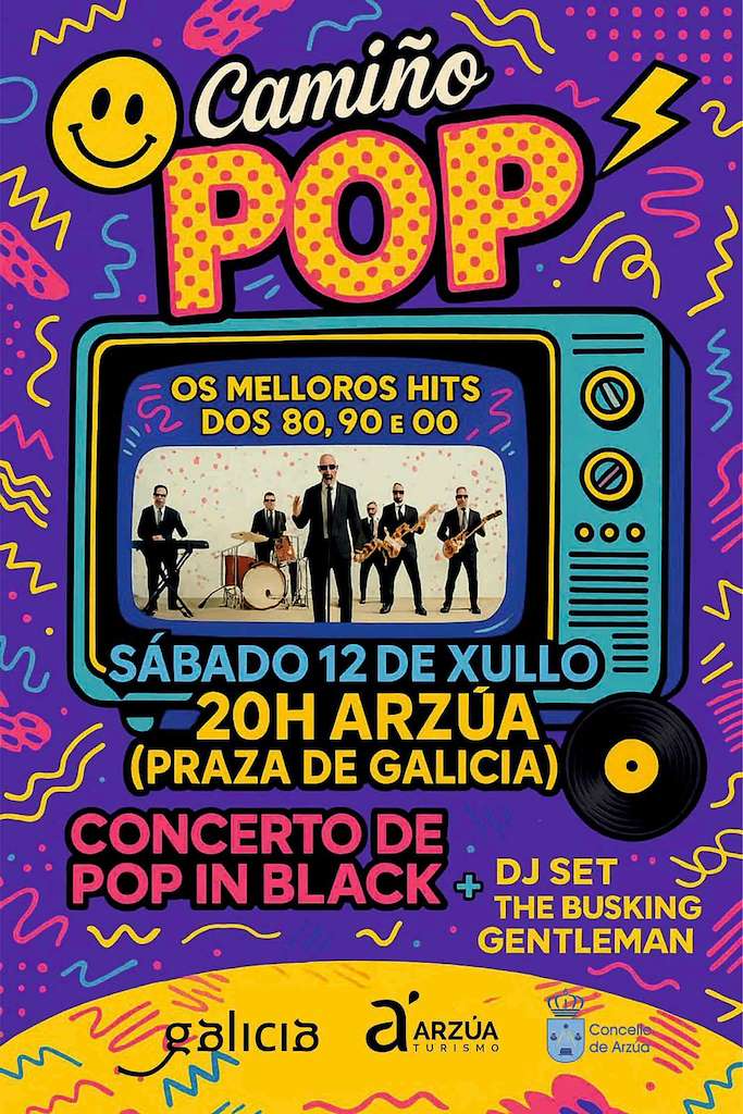 Camiño Pop en Arzúa