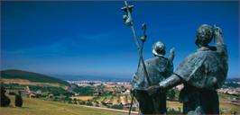 Camino Francés en Pedrafita do Cebreiro