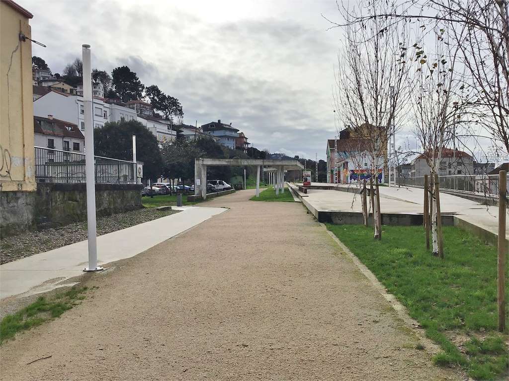 Camino Natural Vía Verde de Chapela en Redondela