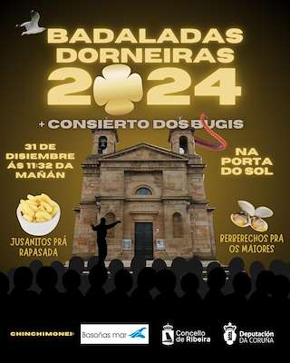 Fechas, información, programa, cartel, imágenes, mapa y ubicación de Campanadas Dorneiras  en  Ribeira