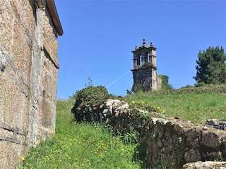 Campanario de la Antigua Iglesia de Ponte do Porto