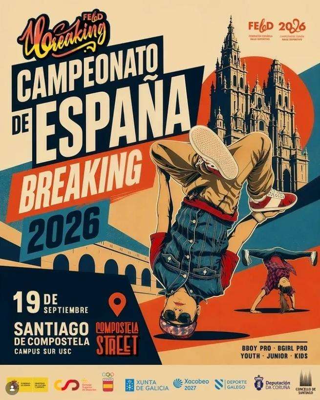 Campeonato de España de Breaking (2026) en Santiago de Compostela