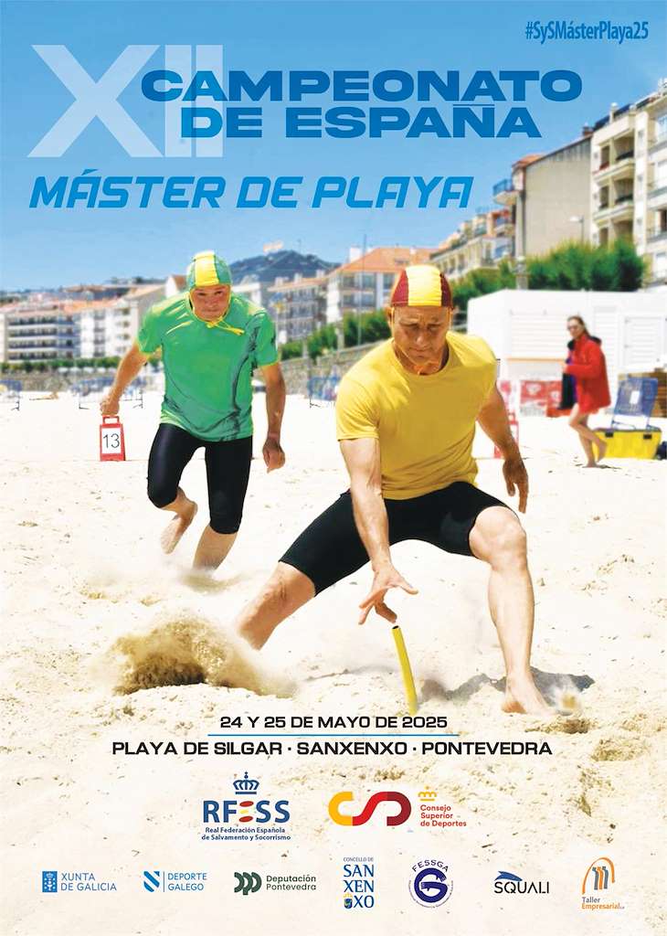 XII Campeonato de España de Máster de Playa (2025) en Sanxenxo