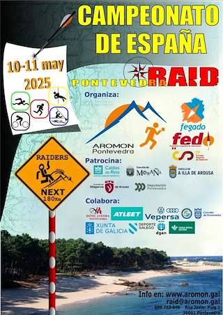 Fechas, información, programa, cartel, imágenes, mapa y ubicación de Campeonato de España de Raid  en  Caldas de Reis
