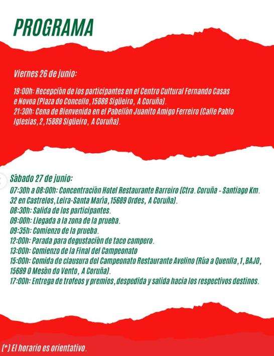 XXXIII Campeonato de España de Rastro sobre Jabalí (2026) en Ordes