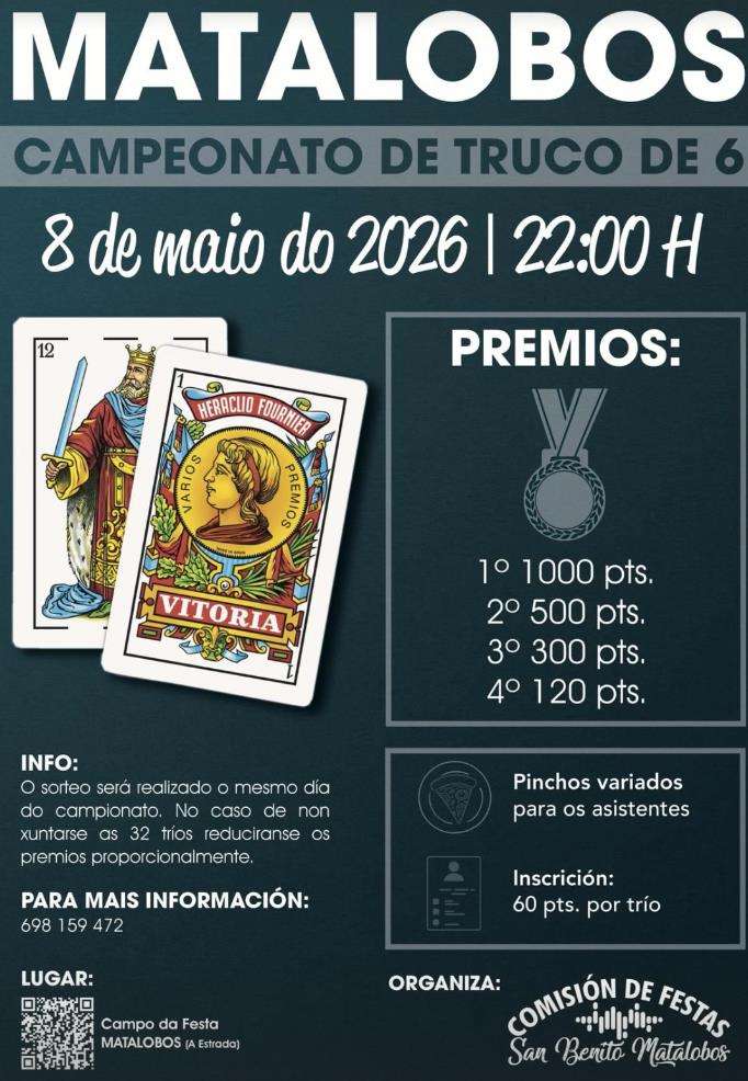 Campeonato de Truco de Matalobos en A Estrada