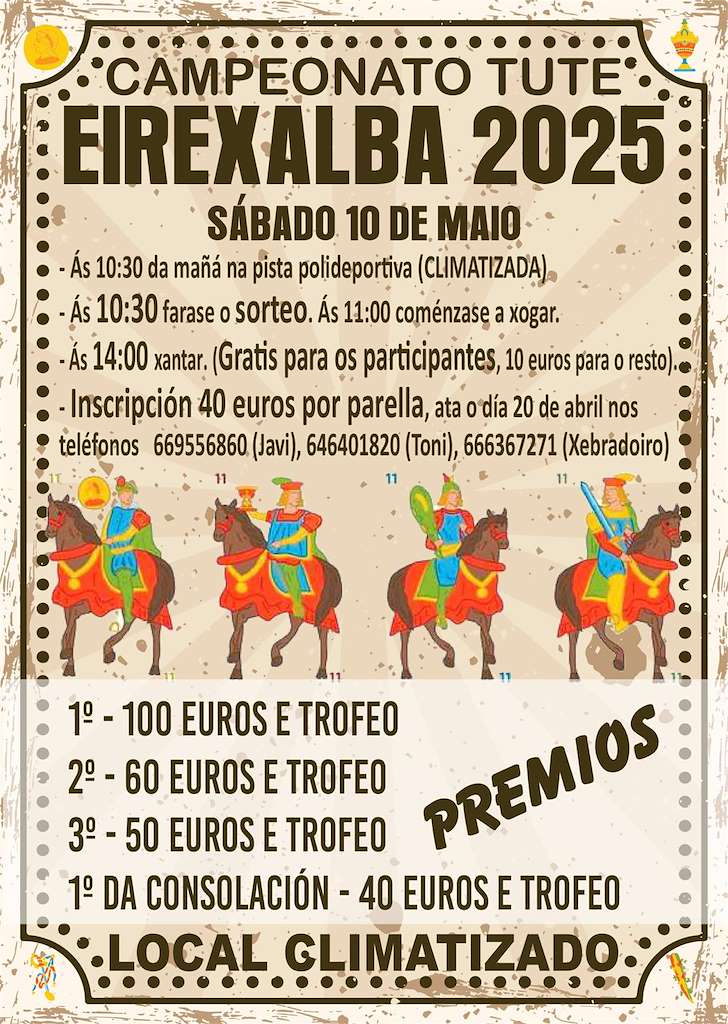 Campeonato de Tute de Eirexalba (2025) en O Incio