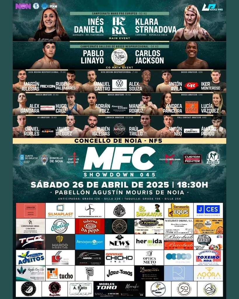 Campeonato Galego de Boxeo (2025) en Noia