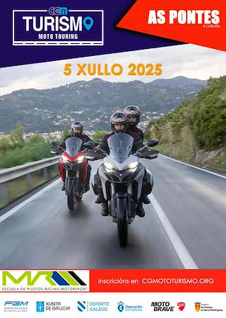 Fechas, información, programa, cartel, imágenes, mapa y ubicación de Campeonato Galego de Mototurismo  en  As Pontes de García Rodríguez
