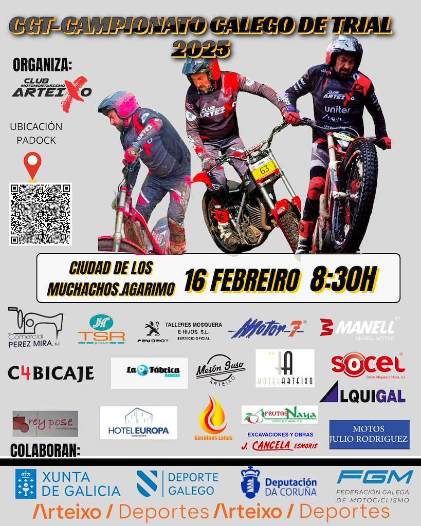 Campeonato Galego de Trial en Arteixo