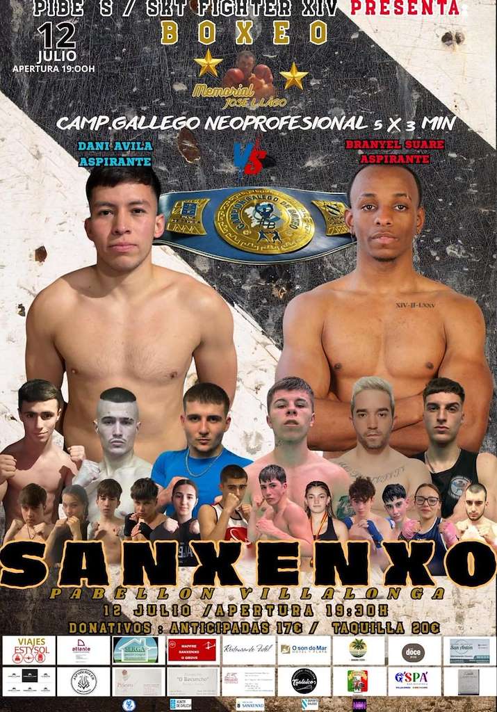 Campeonato Galego Neoprofesional de Boxeo en Sanxenxo