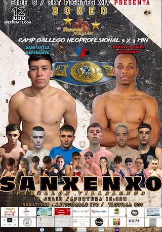 Fechas, información, programa, cartel, imágenes, mapa y ubicación de Campeonato Galego Neoprofesional de Boxeo  en  Sanxenxo