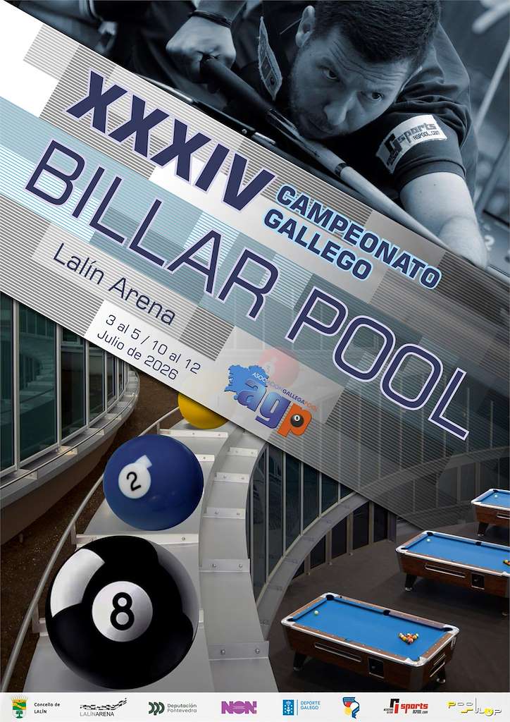 XXXIV Campeonato Gallego Billar Pool  (2026) en Lalín