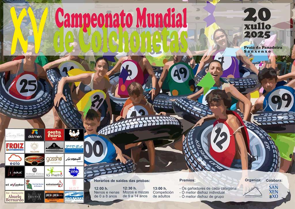 XIII Campeonato Mundial de Colchonetas en Sanxenxo