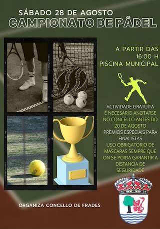 Campionato de Pádel en Frades
