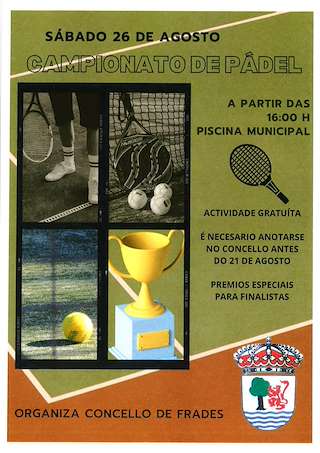 Campionato de Pádel en Frades